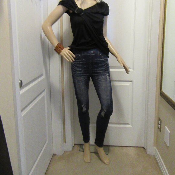 Legging Pro Jean Look One Size - Picture 9 of 11